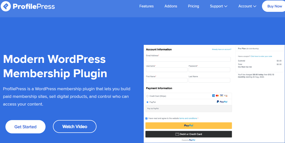 Modern-WordPress-Membership-Plugin-ProfilePress