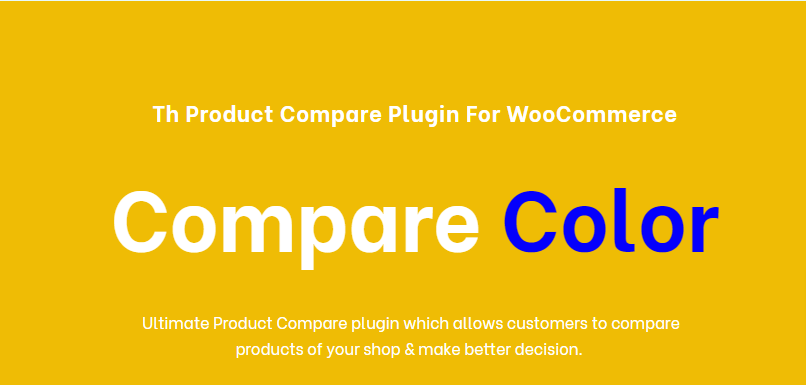 Product Compare for WooCommerce