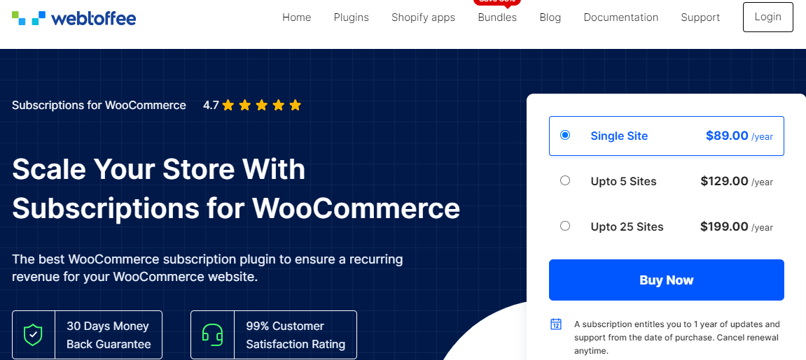 Subscriptions-for-WooCommerce-Best WooCommerce Subscriptions Plugins