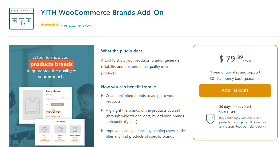 YITH WooCommerce Brands Add-On- WooCommerce Brands Add-On